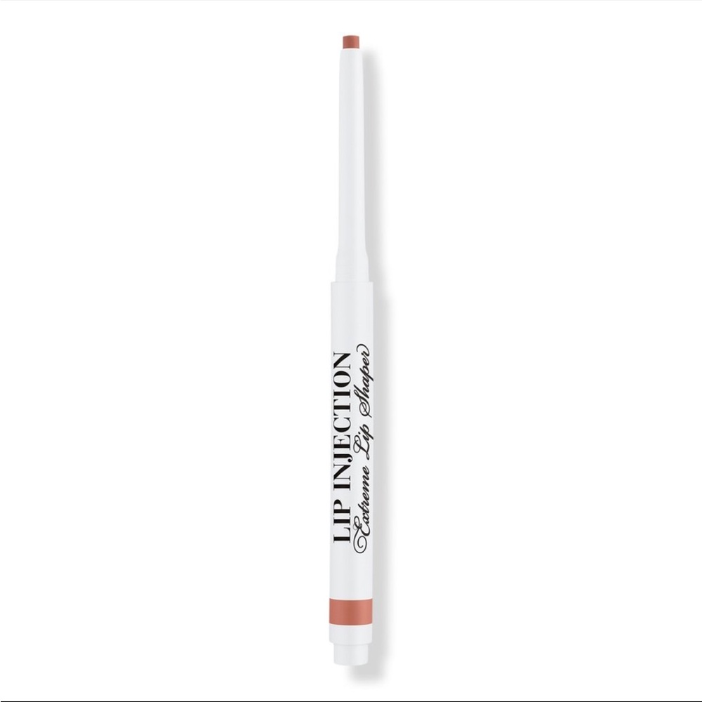 NIB Too Faced Lip Injection Extreme Lip Shaper Plumping Lip Liner - Post-Op Pink